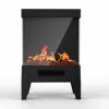 Style Selections Electric Stove with Flame Effect and 3-Sided Window - 24.6-in x 15.98-in - Black -STYLE SELECTIONS Online Shop 10635004 L