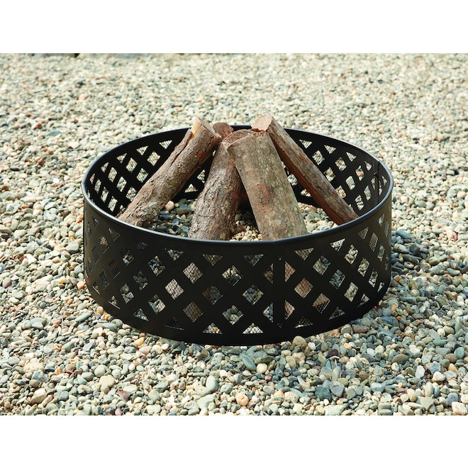 Style Selections Lattice Fire Ring - 30-in 5 Style Selections Lattice Fire Ring - 30-in - Image 3
