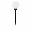 Solar Landscape Light Ball Stake - Plastic 5.91-in Silver -STYLE SELECTIONS Online Shop 12195088 L