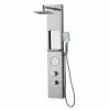 Style Selections Shower Panel - 7 7/8-in x 47 1/4-in - Square Head - Stainless Steel -STYLE SELECTIONS Online Shop 14925020 L
