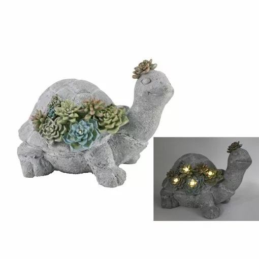 Style Selections 7.09-in Grey Turtle Figurine -STYLE SELECTIONS Online Shop 18835040 L
