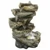 Style Selections Driftwood Lighted Fountain - 19.88-in - Resin - Indoor and Outdoor -STYLE SELECTIONS Online Shop 20555055 L