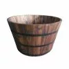 Style Selection - Whiskey Barrel - Wood/Steel 23.62-in x 14-in Carbonised 1 Style Selection - Whiskey Barrel - Wood/Steel 23.62-in x 14-in Carbonised -STYLE SELECTIONS Online Shop 32015244 L