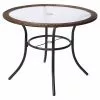 Style Selections Spruce Hills 39 1/2-in Tempered Glass Round Patio Dining Table -STYLE SELECTIONS Online Shop 41355019 L