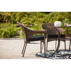 Style Selections Spruce Hills 39 1/2-in Tempered Glass Round Patio Dining Table -STYLE SELECTIONS Online Shop 41355019d L