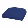 Style Selections Outdoor Seat Cushion - 20.5-in x 18.5 po x 2.75 po - Polyester - Navy -STYLE SELECTIONS Online Shop 41535563 L