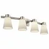 Portfolio Wall Sconce - Satin-Nickel Steel - 4-Light -STYLE SELECTIONS Online Shop 43105008 L