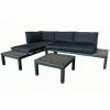 Style Selections Maven Outdoor Furniture - Aluminum - 2 Pieces - Black