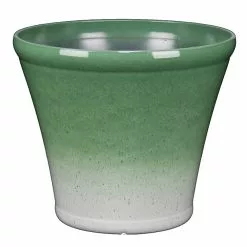 Style Selections Resin Planter - 17" - Green