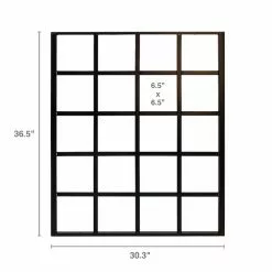 Style Selections 30-in W x 36.75-in H Black Vertical Garden Trellis -STYLE SELECTIONS Online Shop 46715011c L