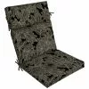 Style Selections 21-in x 20-in Black Outdoor Cushion with High Back -STYLE SELECTIONS Online Shop 47235039 L