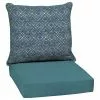 Style Selections 2-Piece Hadrian Tile Blue Geometric Deep Seat Patio Chair Cushion -STYLE SELECTIONS Online Shop 47235047 L