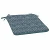 Style Selections 1-Piece Hadrian Tile Blue Geometric Seat Pad -STYLE SELECTIONS Online Shop 47235053 L