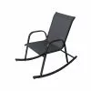 Style Selections Rocking Patio Chair - Powder-Coated Steel Frame - Charcoal Grey -STYLE SELECTIONS Online Shop 48655026 L