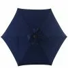 Style Selections Blue Fabric and Steel 7.5-ft Umbrella 2 Style Selections Blue Fabric and Steel 7.5-ft Umbrella -STYLE SELECTIONS Online Shop 48655078 L