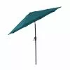 Style Selections Umbrella - 9-ft x 9-ft - Teal - Polyester -STYLE SELECTIONS Online Shop 48655112 L