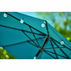 Style Selections Umbrella - 9-ft x 9-ft - Teal - Polyester -STYLE SELECTIONS Online Shop 48655112c L