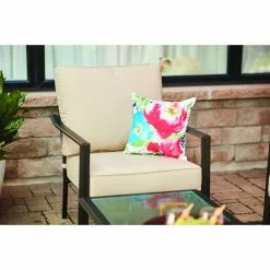 Style Selections Glenn Hill Patio Chairs - Steel - Brown - Set of 2 - 29.25-in x 34.25-in x 35-in -STYLE SELECTIONS Online Shop 48655122c L