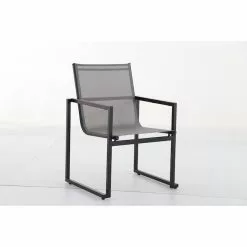 Style Selections Paxton Grey Stackable Patio Chair