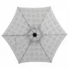 Style Selections 7.5-ft Blue Umbrella in Steel and Polyester -STYLE SELECTIONS Online Shop 48655153 L