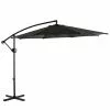 Style Selections Grey 10-ft Hanging Umbrella -STYLE SELECTIONS Online Shop 48655154 L