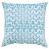 Style Selections Patio Toss Pillow - 16-in x 16-in - Polyester - Turquoise -STYLE SELECTIONS Online Shop 49235044 L