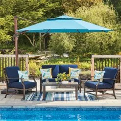 Style Selections Patio Cushion - 16-in x 16-in - Polyester - Birds -STYLE SELECTIONS Online Shop 49235047c L