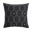 Style Selections Outdoor Cushion - 16-in x 16-in - Polyester - White/Black -STYLE SELECTIONS Online Shop 49235101 L