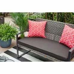 Style Selections Outdoor Red Cushion 16-in x 16-in -STYLE SELECTIONS Online Shop 49235146d L