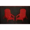 Style Selections Polypropylene Rug - Indoor/Outdoor - Adirondack Chair Print - 3-ft W x 5-ft L -STYLE SELECTIONS Online Shop 49235156 L