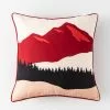 Style Selections Outdoor Cushion - Landscape Print - Red/White/Black - 18-in W x 18-in L -STYLE SELECTIONS Online Shop 49235159 L