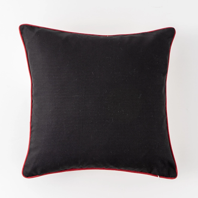 Style Selections Outdoor Cushion - Moose Print - Black/White - 18-in W x 18-in L 4 Style Selections Outdoor Cushion - Moose Print - Black/White - 18-in W x 18-in L - Image 2