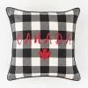Style Selections Outdoor Cushion - "Canada" Print - Black/White/Red - 18-in W x 18-in L -STYLE SELECTIONS Online Shop 49235163 L