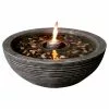 Style Selections Fire Pit Fountain - 24-in - Stone - Natural -STYLE SELECTIONS Online Shop 49555194 L