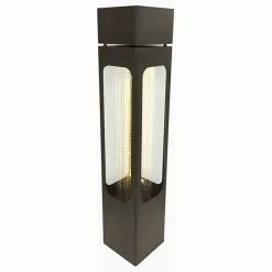 Style Selections Rainfall Fountain - LED Strip - 59.45" - Black